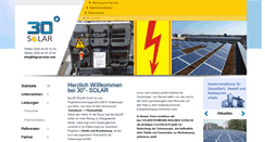Desktop Screenshot of 30grad-solar.de