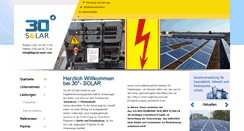 Desktop Screenshot of 30grad-solar.com